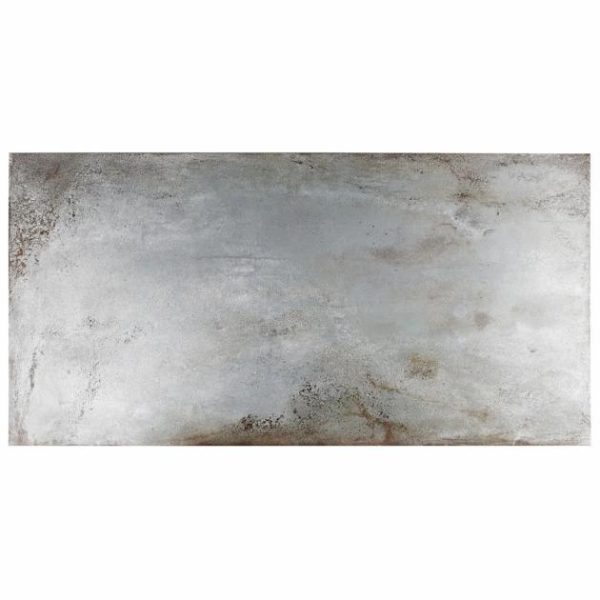 Commercial Floor | 1 sq. ft. Angela Harris Flatiron Gray 24×48 Semi-Polished Porcelain Tile Gray Semi-Polished Bathroom Bathroom