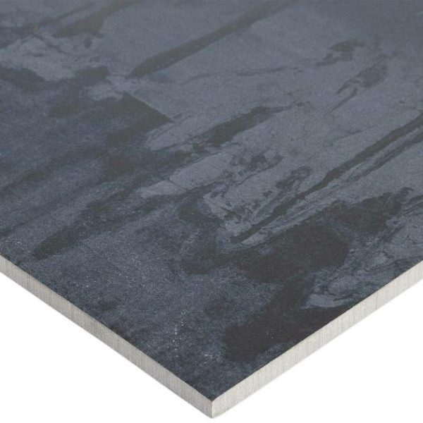 Commercial Floor | 1 sq. ft. Angela Harris Inspira Dark Gray 12×24 Matte Porcelain Tile Dark Gray Bathroom Bathroom