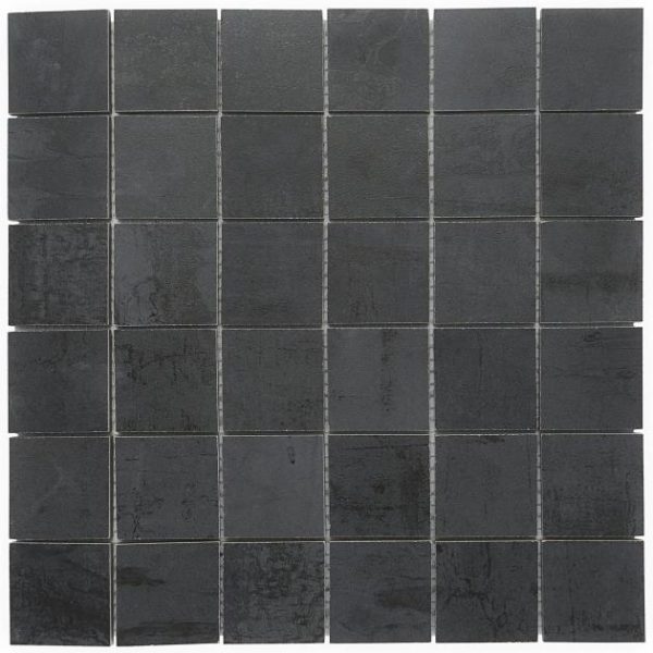 Commercial Floor | 1 sq. ft. Angela Harris Inspira Dark Gray 2×2 Matte Porcelain Mosaic Tile Dark Gray Backsplash & Kitchen Backsplash & Kitchen