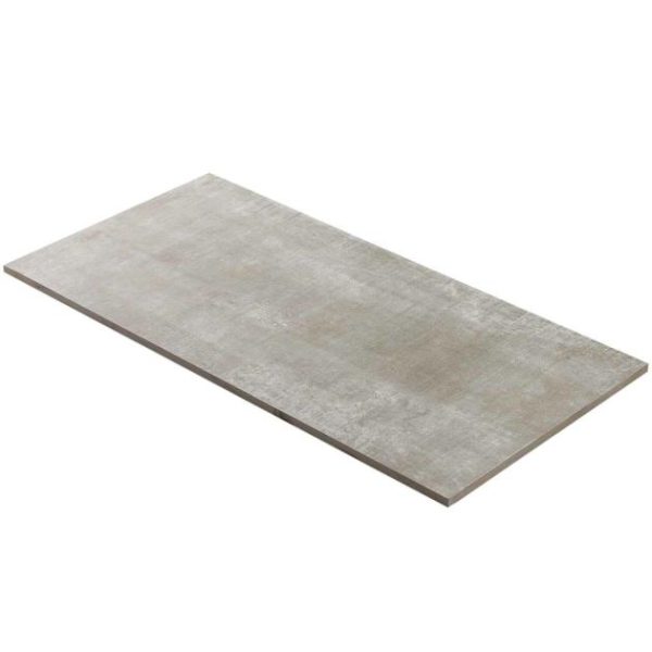 Commercial Floor | 1 sq. ft. Basic Cement Grigio Gray 12×24 Matte Porcelain Tile Grigio Bathroom Bathroom