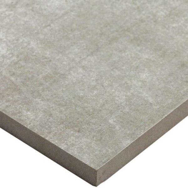 Commercial Floor | 1 sq. ft. Basic Cement Grigio Gray 12×24 Matte Porcelain Tile Grigio Bathroom Bathroom