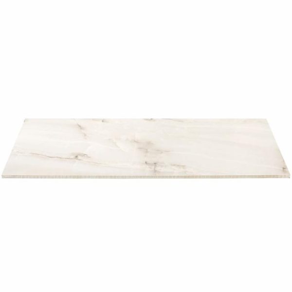 Commercial Floor | 1 sq. ft. Basic Marble Onyx Aurelia Beige 12×24 Polished Porcelain Tile Beige Polished Bathroom Bathroom