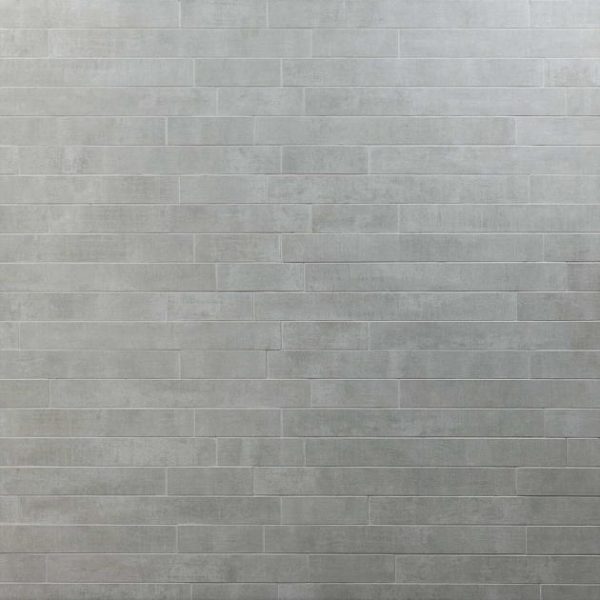 Commercial Floor | 1 sq. ft. Basic Roadway Cement Grigio Gray Matte Brick Shape Porcelain Mosaic Tile Cement Grigio Bathroom Bathroom