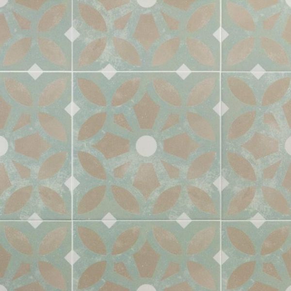 Commercial Floor | 1 sq. ft. Bella Louvre 9×9 Matte Porcelain Tile Louvre Bathroom Bathroom