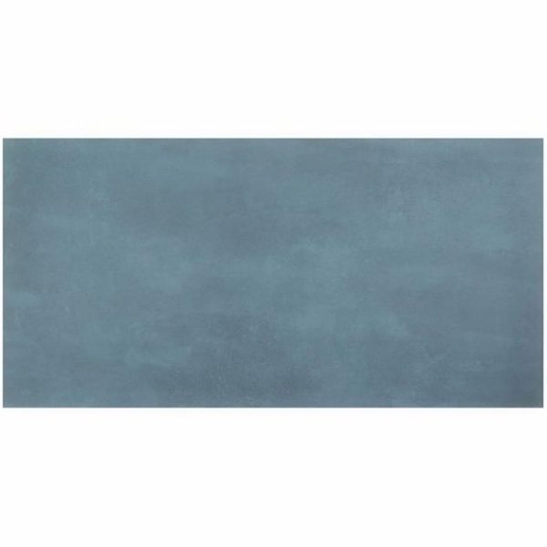 Commercial Floor | 1 sq. ft. Bond Indio Blue 24×48 Matte Porcelain Tile Indio Bathroom Bathroom