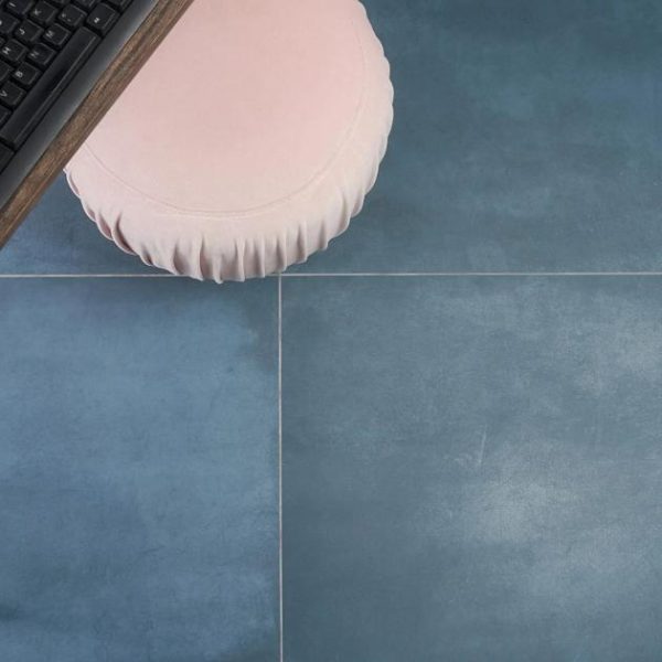 Commercial Floor | 1 sq. ft. Bond Indio Blue 24×48 Matte Porcelain Tile Indio Bathroom Bathroom