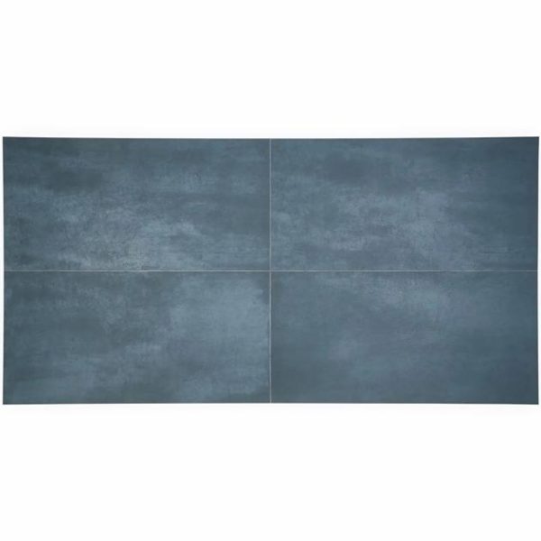 Commercial Floor | 1 sq. ft. Bond Indio Blue 24×48 Matte Porcelain Tile Indio Bathroom Bathroom