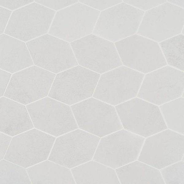 Commercial Floor | 1 sq. ft. Bond Palladium Light Gray Foliage Matte Porcelain Mosaic Tile Palladium Bathroom Bathroom