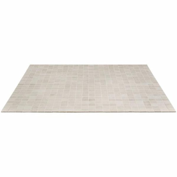 Commercial Floor | 1 sq. ft. Bronx Sand 2×2 Matte Porcelain Mosaic Tile Sand Backsplash & Kitchen Backsplash & Kitchen