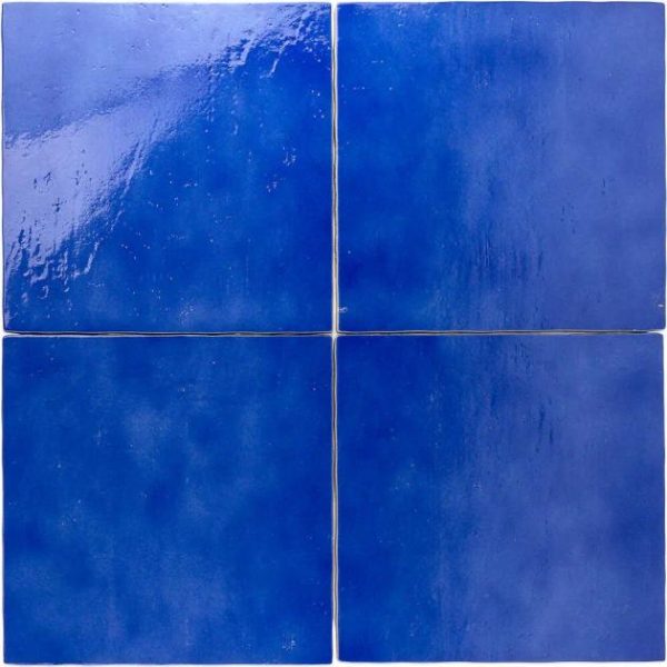 Commercial Floor | 1 sq. ft. Cavallo Poseidon Blue 14×14 Glossy Bue Porcelain Tile Poseidon Commercial Floor Commercial Floor