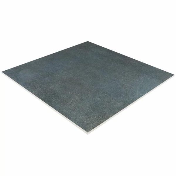 Commercial Floor | 1 sq. ft. Cement Canvas Sky Blue 24×24 Matte Porcelain Tile Bathroom Bathroom