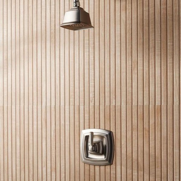 Commercial Floor | 1 sq. ft. Kenridge Ribbon Maple Brown 24×48 Wood Look Matte Porcelain Tile Maple Bathroom Bathroom