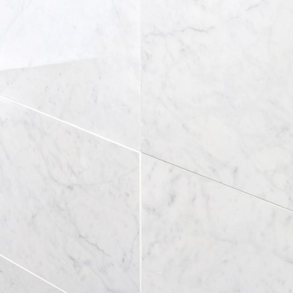 Commercial Floor | 1 sq. ft. Marble Tech Bianco Gioia 12×24 Polished Porcelain Tile White Polished Bathroom Bathroom