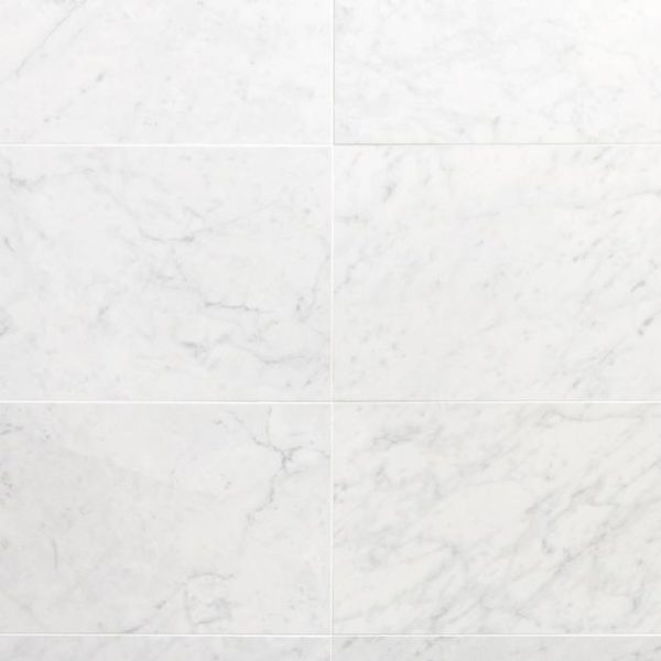 Commercial Floor | 1 sq. ft. Marble Tech Bianco Gioia 12×24 Polished Porcelain Tile White Polished Bathroom Bathroom