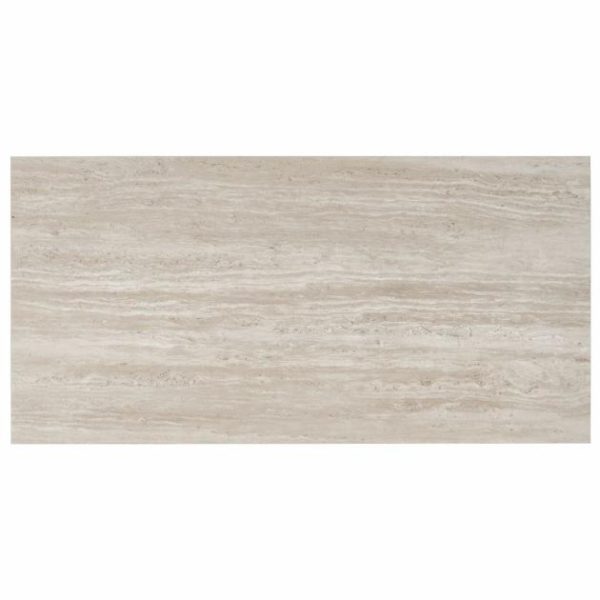 Commercial Floor | 1 sq. ft. Nashville Taupe 12×24 Travertine Look Matte Porcelain Tile Taupe Matte Backsplash & Kitchen Backsplash & Kitchen