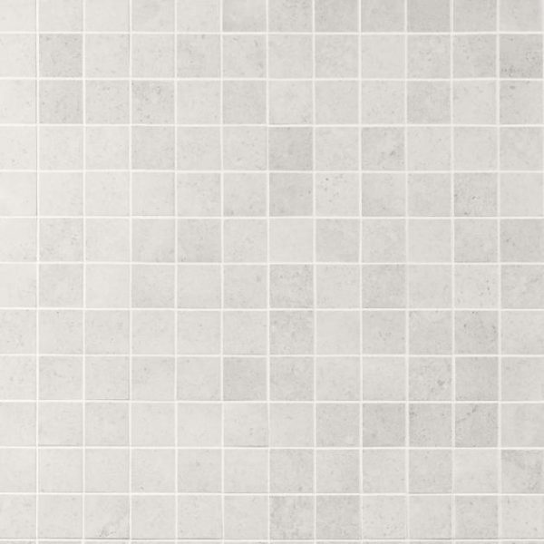 Commercial Floor | 1 sq. ft. New Rock Perla White 2×2 Limestone Look Matte Porcelain Mosaic Tile White 2X2 Backsplash & Kitchen Backsplash & Kitchen