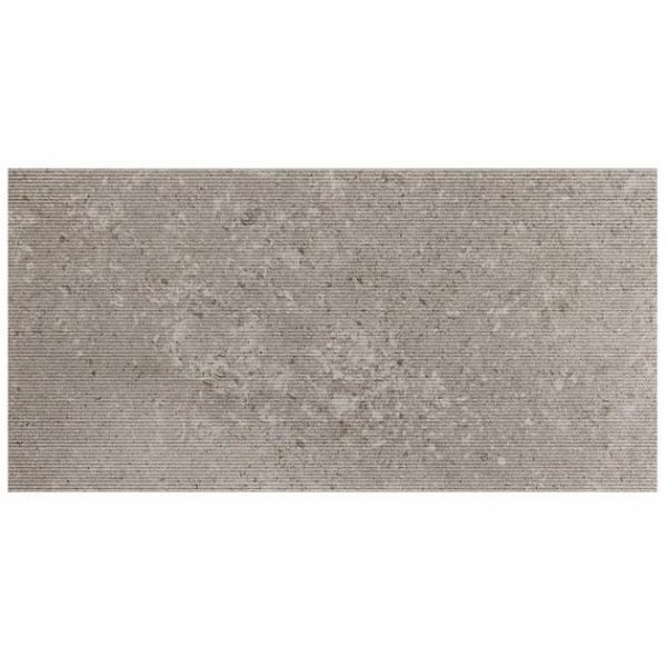 Commercial Floor | 1 sq. ft. New Rock Tortora Beige 12×24 Chiseled Limestone Look Matte Porcelain Tile  Beige Chiseled Bathroom Bathroom