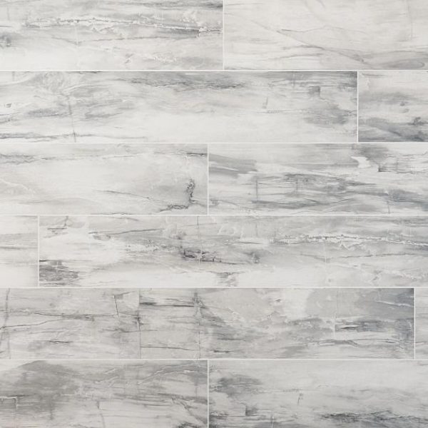 Commercial Floor | 1 sq. ft. Petrawood White 8×48 Matte Porcelain Tile White Matte Bathroom Bathroom