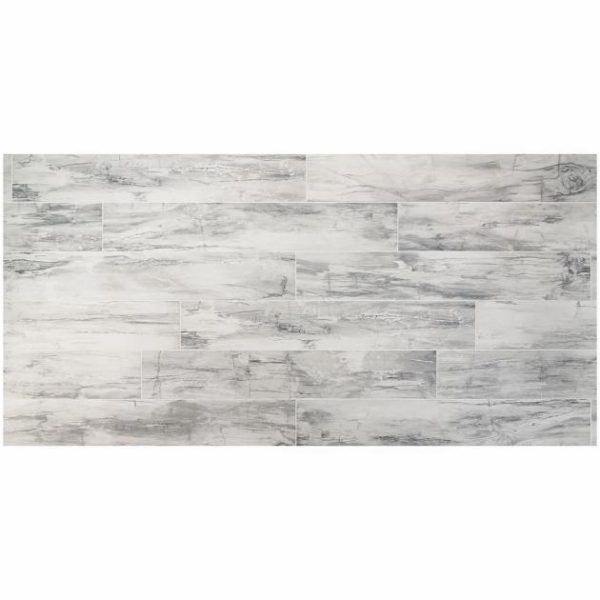 Commercial Floor | 1 sq. ft. Petrawood White 8×48 Matte Porcelain Tile White Matte Bathroom Bathroom