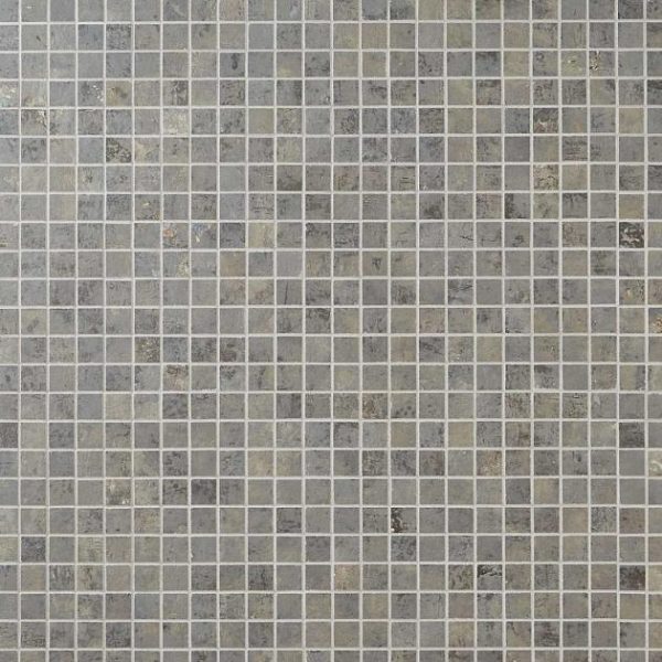 Commercial Floor | 1 sq. ft. Portrait Sage Gray 1×1 Matte Porcelain Mosaic Tile Sage Backsplash & Kitchen Backsplash & Kitchen