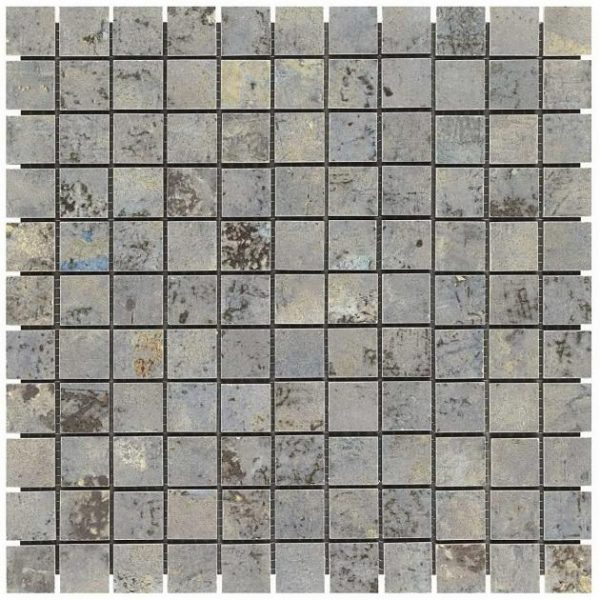 Commercial Floor | 1 sq. ft. Portrait Sage Gray 1×1 Matte Porcelain Mosaic Tile Sage Backsplash & Kitchen Backsplash & Kitchen