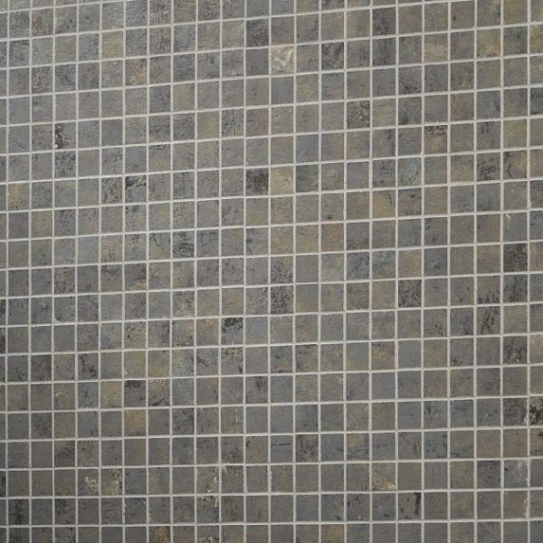 Commercial Floor | 1 sq. ft. Portrait Sage Gray 1×1 Matte Porcelain Mosaic Tile Sage Backsplash & Kitchen Backsplash & Kitchen