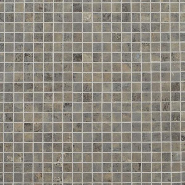 Commercial Floor | 1 sq. ft. Portrait Sage Gray 1×1 Matte Porcelain Mosaic Tile Sage Backsplash & Kitchen Backsplash & Kitchen