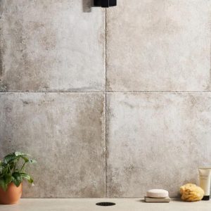 Commercial Floor | 1 sq. ft. Seville Efeso Gray 24×24 Travertine Look Matte Porcelain Tile Efeso Bathroom Bathroom