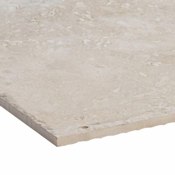 Commercial Floor | 1 sq. ft. Seville Pergamo Beige 12×12 Travertine Look Matte Porcelain Tile Pergamo Bathroom Bathroom