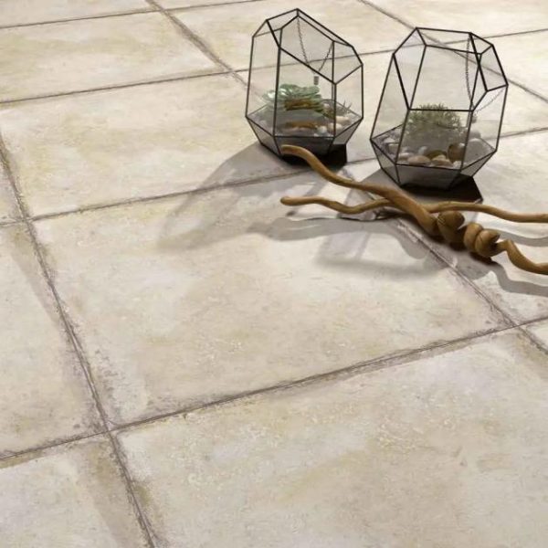 Commercial Floor | 1 sq. ft. Seville Pergamo Beige 12×12 Travertine Look Matte Porcelain Tile Pergamo Bathroom Bathroom