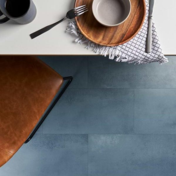 Concrete Look | 1 sq. ft. Bond LVT Indio Blue 12×24 Glue Down Luxury Vinyl Tile  Indio Vinyl Floors Concrete Look