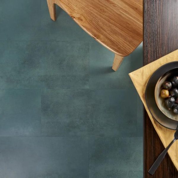 Concrete Look | 1 sq. ft. Bond LVT Viridum Green 12×24 Glue Down Luxury Vinyl Tile  Viridium Concrete Look Concrete Look