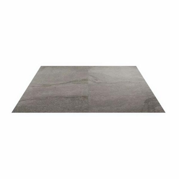 Floor Tiles | 1 sq. ft. Acadia Slate Gray 24×24 Quartz Look Matte Porcelain Tile Slate Gray Bathroom Bathroom