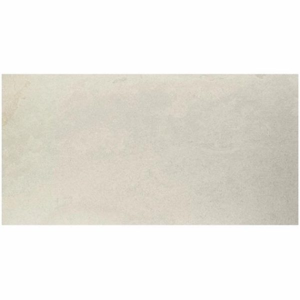 Floor Tiles | 1 sq. ft. Acadia Warm Linen White 24×48 Limestone Look Matte Porcelain Tile Linen White Bathroom Bathroom