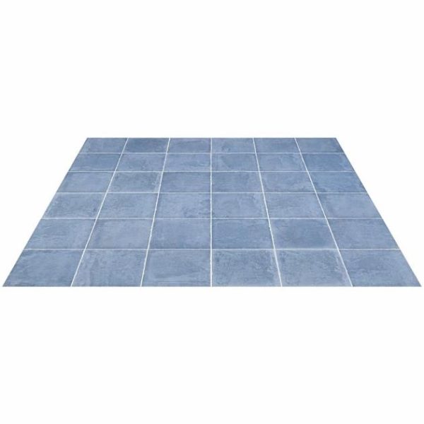 Floor Tiles | 1 sq. ft. Alesso Indigo Blue 8×8 Matte Porcelain Tile Indigo Blue Bathroom Bathroom