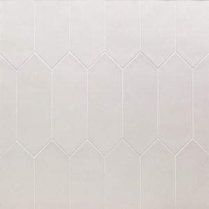 Floor Tiles | 1 sq. ft. Aliante White 4×12 Picket Matte Porcelain Tile White Backsplash & Kitchen Backsplash & Kitchen