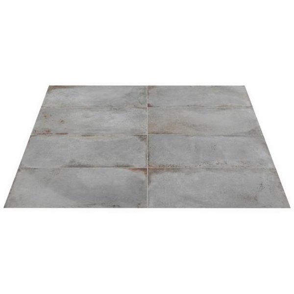 Floor Tiles | 1 sq. ft. Angela Harris Flatiron Gray 12×24 Semi-Polished Porcelain Tile Gray Semi-Polished Bathroom Bathroom