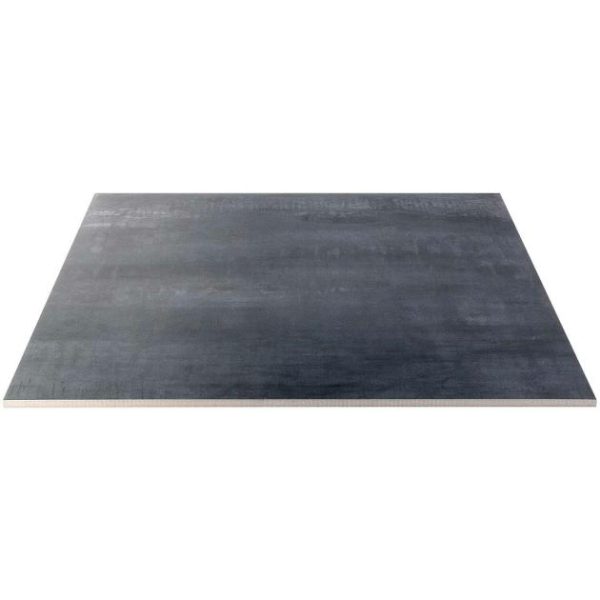 Floor Tiles | 1 sq. ft. Angela Harris Inspira Dark Gray 24×24 Matte Porcelain Tile Dark Gray Bathroom Bathroom