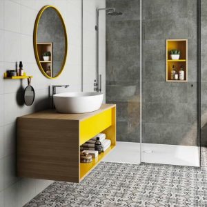 Floor Tiles | 1 sq. ft. Bella Royale 9×9 Matte Porcelain Tile Royale Bathroom Bathroom