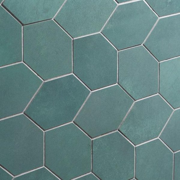 Floor Tiles | 1 sq. ft. Bond Viridum Green Foliage Matte Porcelain Mosaic Tile Viridum Backsplash & Kitchen Backsplash & Kitchen