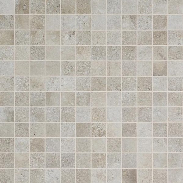 Floor Tiles | 1 sq. ft. Bronx Greige 2×2 Matte Porcelain Mosaic Tile Greige Backsplash & Kitchen Backsplash & Kitchen