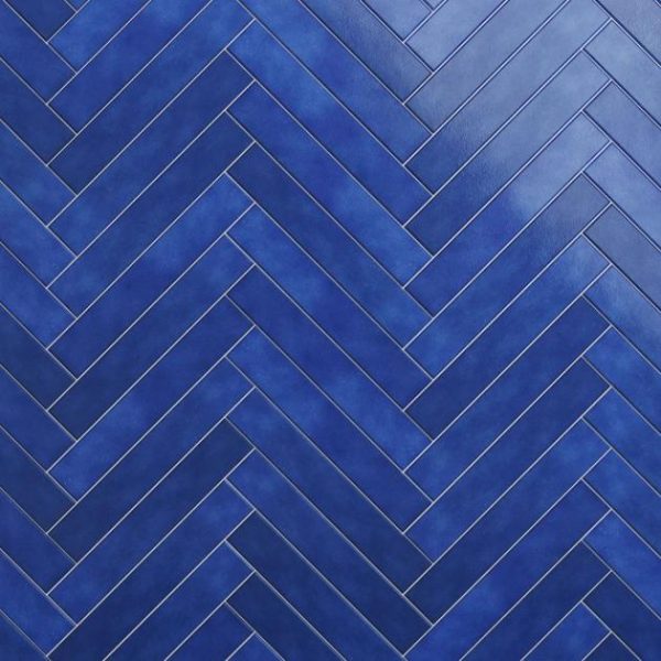 Floor Tiles | 1 sq. ft. Cavallo Poseidon Blue 3×18 Glossy Porcelain Subway Tile Poseidon Bathroom Bathroom