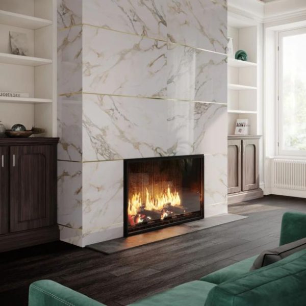 Floor Tiles | 1 sq. ft. DreamStone Calacatta Rustico 24×48 Polished Porcelain Tile 24X48 Polished Bathroom 24X48 Polished