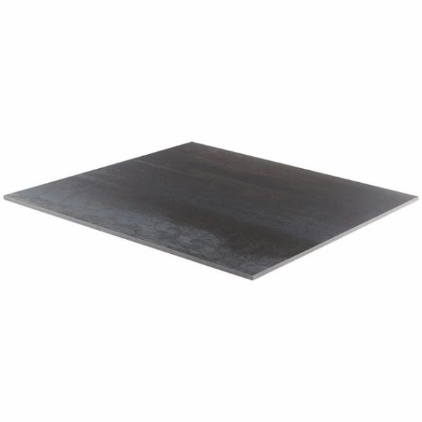 Floor Tiles | 1 sq. ft. Hewlett Black Iron 24×24 Matte Porcelain Tile Black Iron Bathroom Bathroom