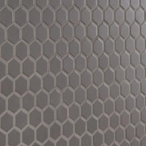 Floor Tiles | 1 sq. ft. Level Black 1″ Hexagon Matte Porcelain Tile Black Hexagon Bathroom Bathroom