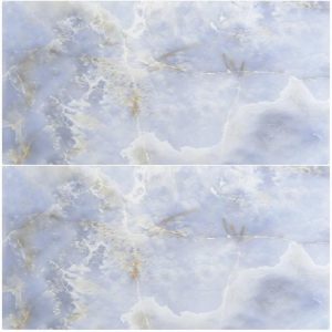 Floor Tiles | 1 sq. ft. Lumina Onyx Caspian Blue 24×48 Polished Porcelain Tile Onyx Caspian Bathroom Bathroom