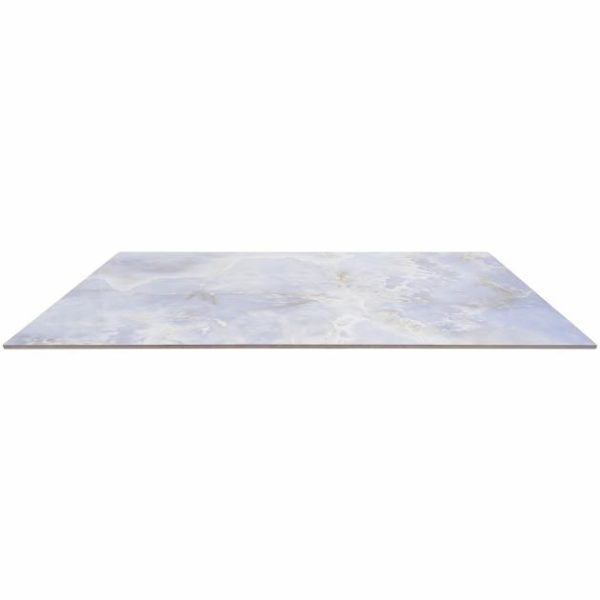 Floor Tiles | 1 sq. ft. Lumina Onyx Caspian Blue 24×48 Polished Porcelain Tile Onyx Caspian Bathroom Bathroom