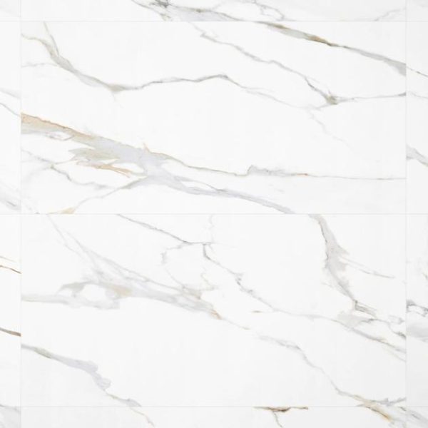 Floor Tiles | 1 sq. ft. Minera Aurora Gold 24×48 Marble Look Polished Porcelain Tile Aurora Gold Bathroom Aurora Gold