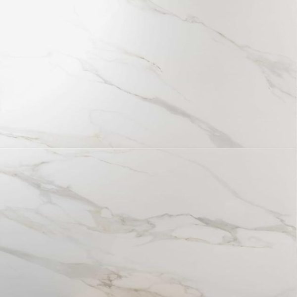 Floor Tiles | 1 sq. ft. Minera Aurora Gold 24×48 Marble Look Polished Porcelain Tile Aurora Gold Bathroom Aurora Gold