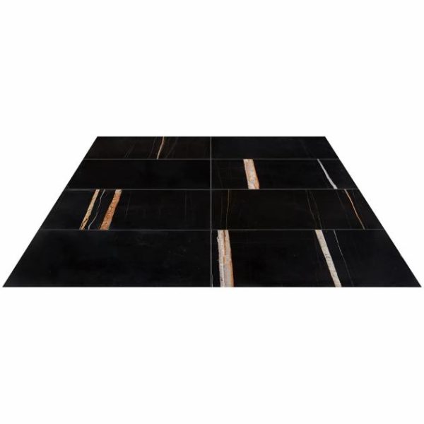 Floor Tiles | 1 sq. ft. Nero Dorato 12×24 Honed Marble Tile 12X24 Backsplash & Kitchen 12X24